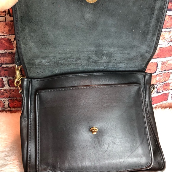 Vintage Coach 5181 Messenger Laptop Briefcase Unisex Bag - Picture 3 of 13